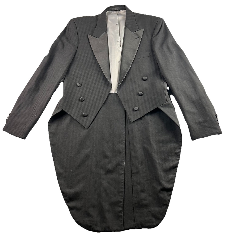 Dior Black Men's Tailcoat Tuxedo Jacket